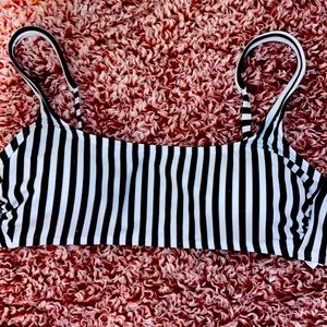 Striped bikini!